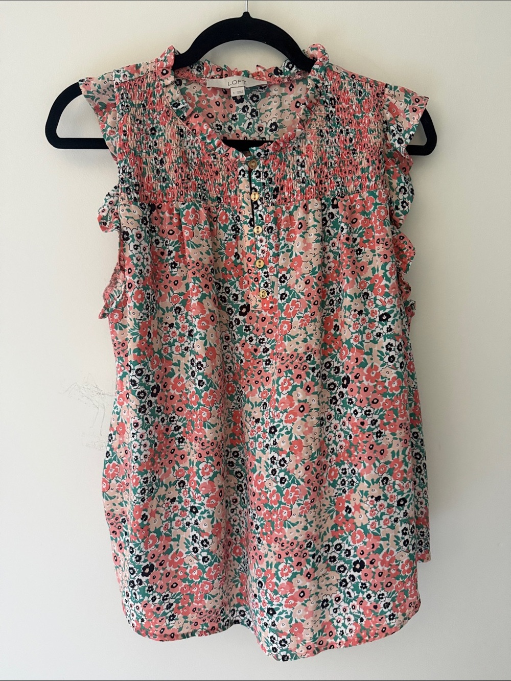 Loft Floral Tank